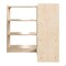 Flash Furniture Bright Beginnings Commercial 3 Tier Wooden Classroom Open Corner Storage Unit, Natural MK-KE24053-GG - alternate 5